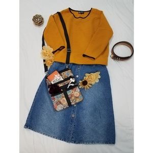 Top, skirt and bag!